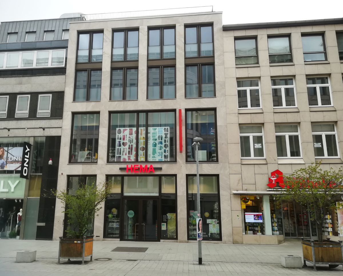 Budowa biura handlowego w Hanowerze, Karmarschstr. (Niemcy).