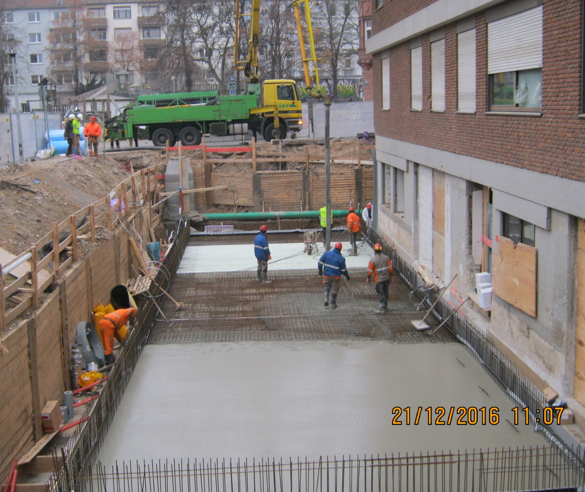 Rozbudowa szpitala psychiatrycznego w Mannheim, J5 (Niemcy).